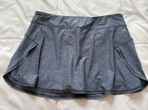 HEAD Skirt Skort Mini‎ Tennis Golf Womens Large Blue Activewear Outdoor thumbnail 1