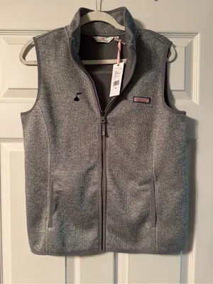 Vineyard Vines Gray Vest thumbnail 1