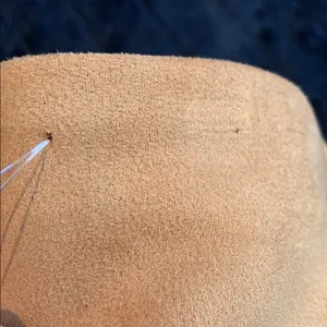 Shinestar Tan Faux Suede Mini Skirt Camel Brown Vegan Suede High Waisted Bottom thumbnail 8