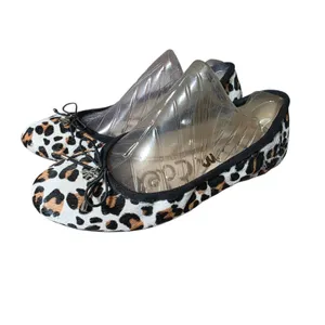 Sam Edelman Flats Women Size 6 Calf Fur Cheetah Chic Boujee Modern Maximalist thumbnail 2