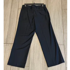 Golden Goose Wool Dress Pants Womens Small Black Straight Leg thumbnail 4