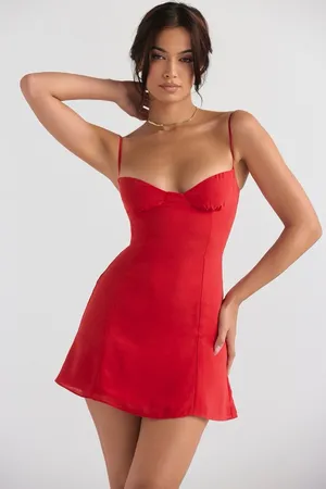 House Of CB 'Christiana' Red Mini Dress thumbnail 1