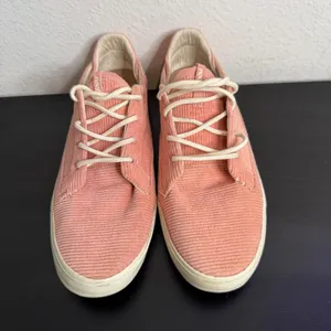 Reef‎ Pastel Pink Corduroy Lace Up Sneakers Size 8 Beachy BOHO Retro Skater thumbnail 9