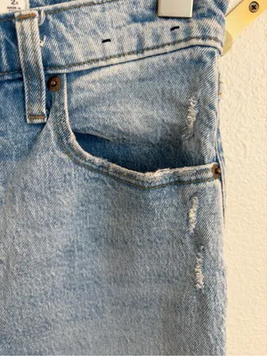 Abercrombie & Fitch The 90s Straight Ultra High Rise Curve Love Jeans 26 2 thumbnail 3