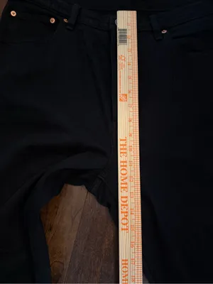 Levi’s 501 Original Fit Jeans Womens W34 L30 Black Sprout Straight Leg thumbnail 11