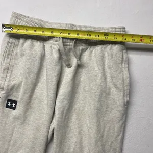 Under Armour Sweatpants Unisex MediumGray Athletic Joggers Stretch Gym Cold Gear thumbnail 3