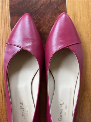 Garnet Hill Italian leather flats thumbnail 6