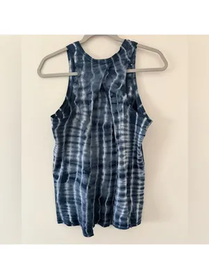 Lululemon All Tied Up Retro Eco Aesthetic Fly Away Tank Cotton Tie Dye 4-6 small thumbnail 6