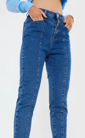 In The Style High Waisted Jeans thumbnail 3