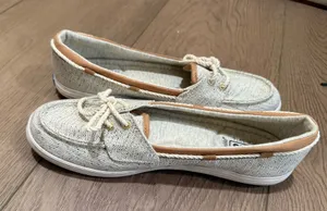 Keds Tan Beige Slip-On Loafers Women’s 8.5 thumbnail 1