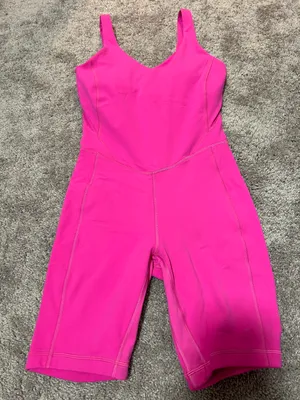Lululemon Sonic Pink Align Onesie thumbnail 1
