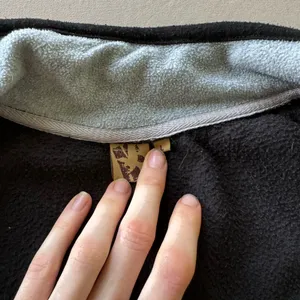 Vintage Fleece Zip Up Jacket Black Size L thumbnail 5