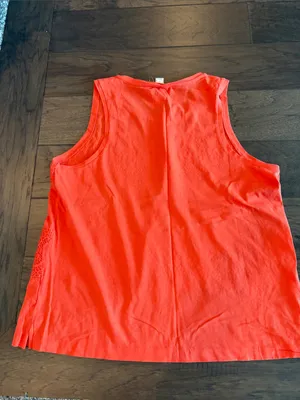 New With Tags JCrew Lace Detail Top Sz M thumbnail 2