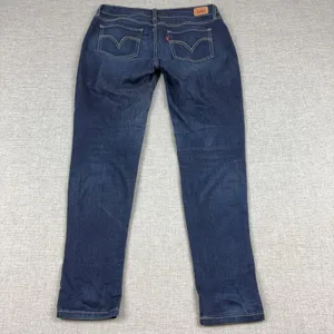 Levi's Jeans Womens 11 M Blue Medium Wash Slim Jegging Stretch Denim 5-Pocket thumbnail 11