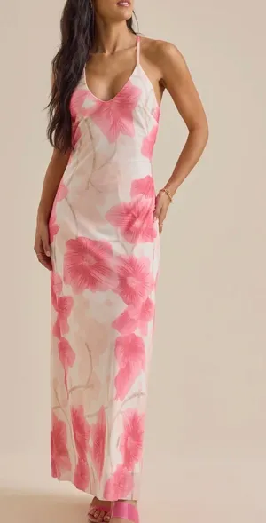 Altar'd State Kaitlee Floral Maxi Dress thumbnail 1