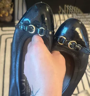 AGL Ballet Flats Black Size 10 thumbnail 3