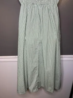 Ava & Viv Dress Womens XXL Green Square Neck Trapeze Midi Sundress Pockets thumbnail 9