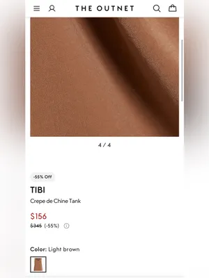 Tibi tank top thumbnail 3