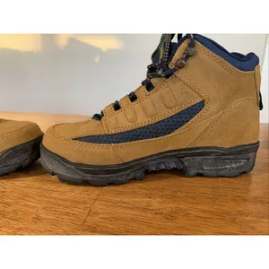 Hi-Tec Boots Lady Trilogy Hiking‎ Boots Womens Size 6.5 Tan and Green Model 5303 thumbnail 4