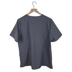 FIGS Women's Catarina One Pocket V-neck Scrub Top Graphite Grey Size XL Nursing thumbnail 3
