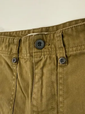Madewell The Perfect Vintage Wide Leg Utility Pant Women’s 25T Golden Spinach thumbnail 9