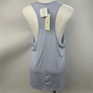 Fabletics Joyce side twist pastel blue open sides tank thumbnail 5