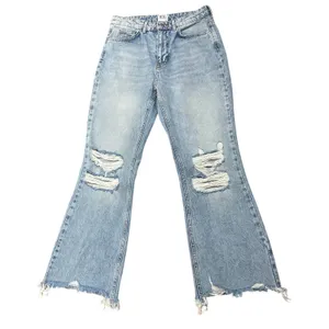 BDG Urban Outfitters Light Wash Distressed Flare Jeans Size 28 thumbnail 1