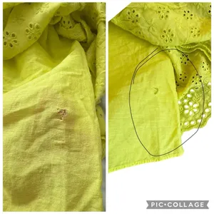 Alice + Olivia Fae Eyelet Embroidered Floral Mini Dress Yellow V-Neck Size 4 NEW thumbnail 10
