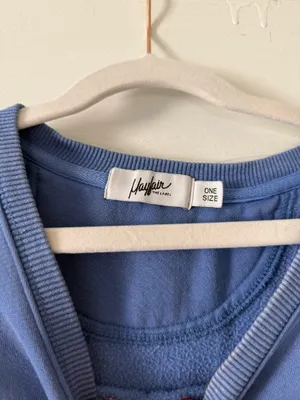 The Mayfair Group EMPATHY ALWAYS crewneck Blue thumbnail 4