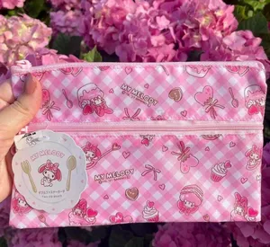 Sanrio Pink My Melody 2 Zipper Bag thumbnail 1
