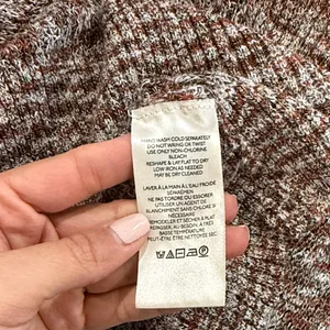 Free People open Knit mock neck Spacedye Sweater thumbnail 6