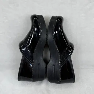 Dansko Professional Black‎ Patent Leather Clogs Womens 39 Nursing Work Shoes thumbnail 11