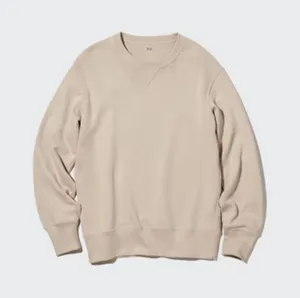 UNIQLO Crewneck Basic Light‎ Sweatshirt Beige X-Small thumbnail 1