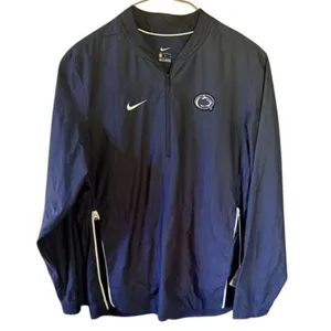 Nike Penn State Nittany Lions Adult Medium Navy Full Zip Windbreaker Jacket thumbnail 2