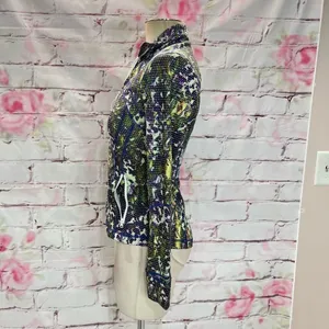 Lululemon Define Jacket Floral Sport White Multi size 4 thumbnail 11