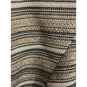 Jones New York Suit Blazer Womens 6 Gold Black Striped‎ Metallic Textured Jacket thumbnail 3