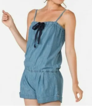 Seven7 Denim Cotton Romper thumbnail 1