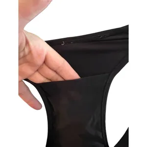 Black Racerback Sports Bra Size 34 High-Impact Support Wireless Activewe… thumbnail 2