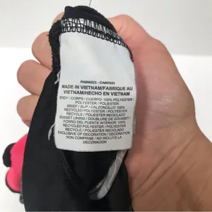 Nike dry fit‎ black squiggle & hot pink athletic running shorts S/M thumbnail 5