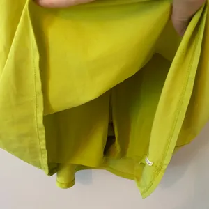 Abercrombie & Fitch Green Chartreuse Strappy Athletic Tank Dress Shorts Large thumbnail 4