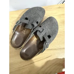 Birkenstock Boston Clog Grey Anthracite Wool Soft Size 40‎ P thumbnail 7