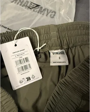 Gymshark green shorts size small thumbnail 3