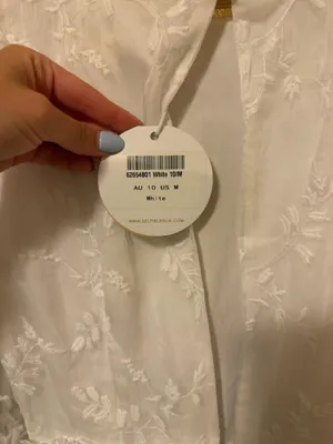 Selfie Leslie White dress thumbnail 5