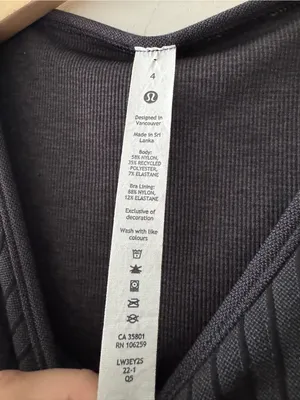 Lululemon‎ Ebb to Street Long Sleeve Shirt Size 4 thumbnail 8
