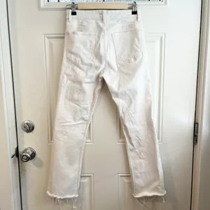 high waisted mini flare jeans thumbnail 5