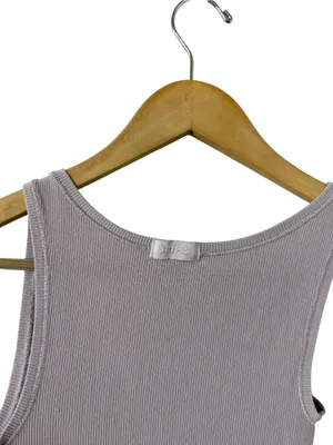 SKIMS Ribbed Sleeveless Purple Tank Top Cami thumbnail 6