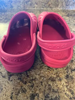 CROCS Woman's Slip-On Clogs in Bright Pink thumbnail 4