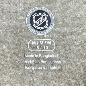 NHL Womens Medium Minnesota Wild Nature Graphic Tee Shirt Crewneck Heather Grey thumbnail 5