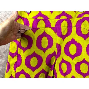 Anthropologie 'Cartonnier' Tailored Remy Shorts Hot Pink Yellow Green sz 4 thumbnail 8