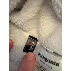 Patagonia Snap T Fleece Pullover Cream size small thumbnail 10